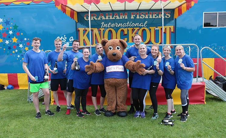 Its a knockout team photoshoot